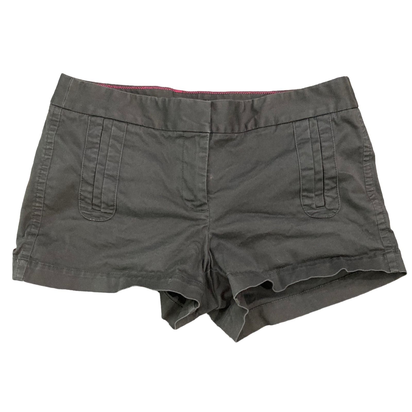 J.Crew J.Crew Women's Black Stretch Chino Shorts 6 Casual Summer Size 28" / US 6 / IT 42 - 1 Thumbnail