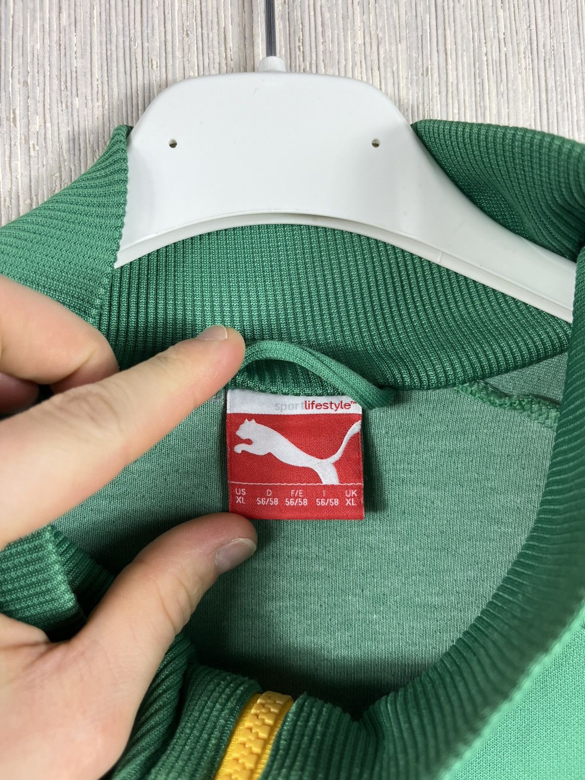 Puma × Vintage Vintage Puma y2k zip track hoodie sweatshirt retro brasil Size US XL / EU 56 / 4 - 17 Thumbnail
