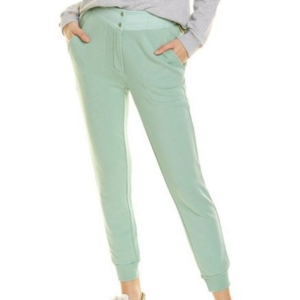 Other Something Navy Bridget double button waist joggers Size 26" / US 2 / IT 38 - 1 Thumbnail