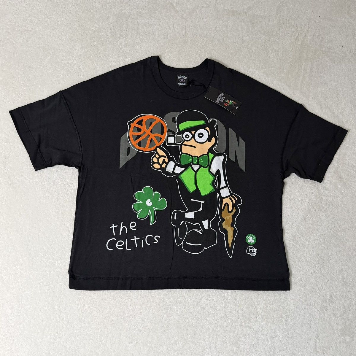 NBA B2SS x NBA LAB Boston Celtics oversized t-shirt Size US XL / EU 56 / 4 - 1 Thumbnail