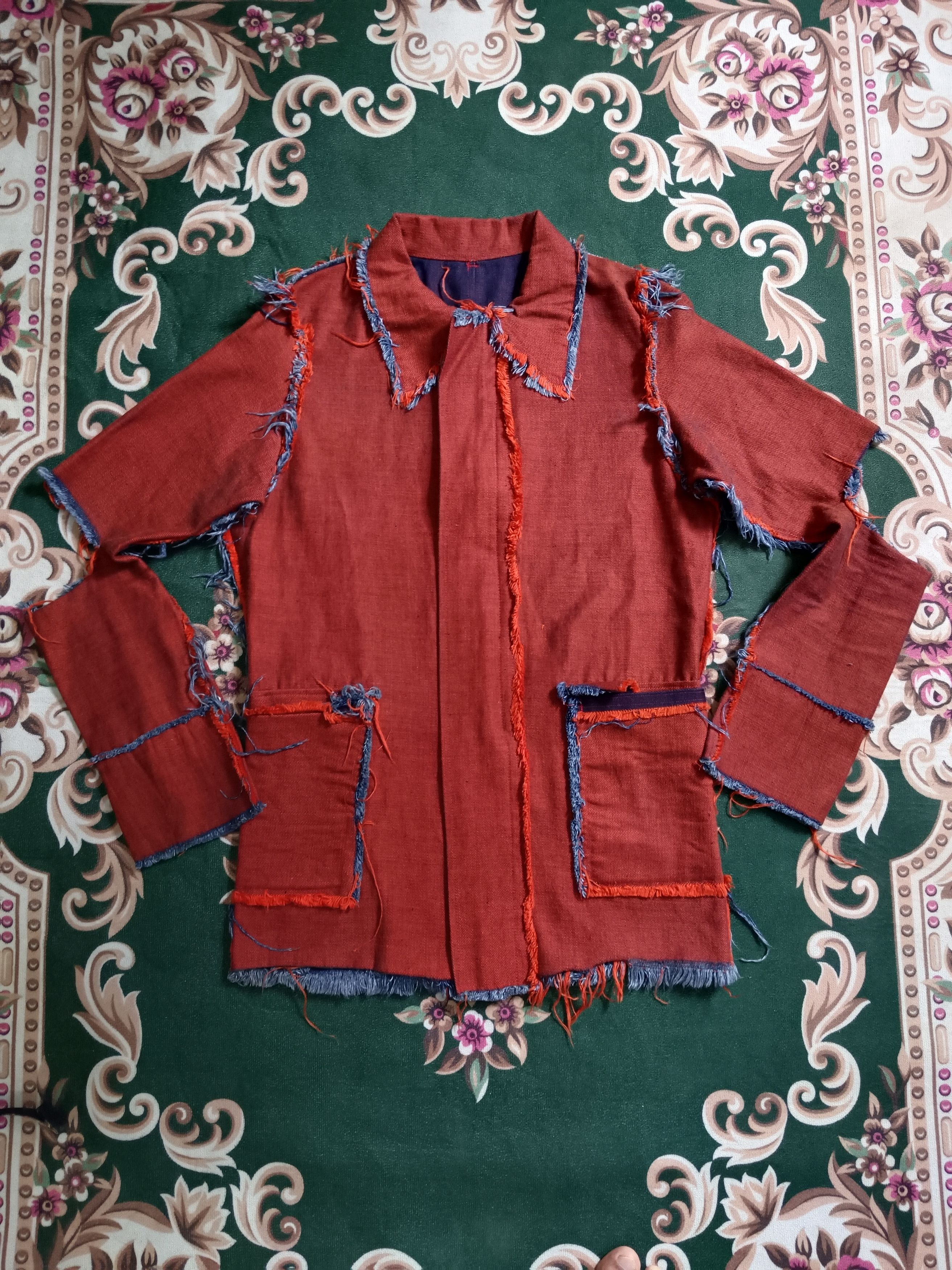 Japanese Brand PACTHWORK SEDI JACKET SELVEDGE JAPANESE UNBRAND Size S / US 4 / IT 40 - 2 Thumbnail