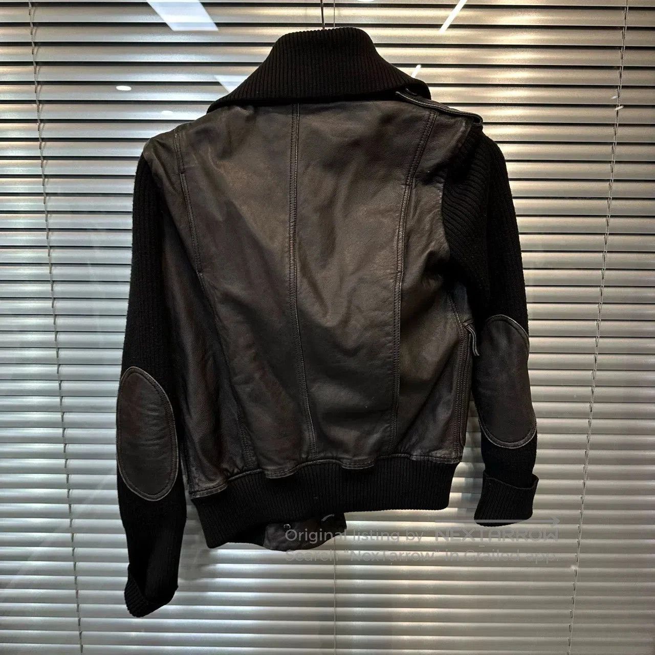 Burberry Burberry Black Lapel Leather Jacket. Size XXS / US 00 / IT 34 - 2 Thumbnail