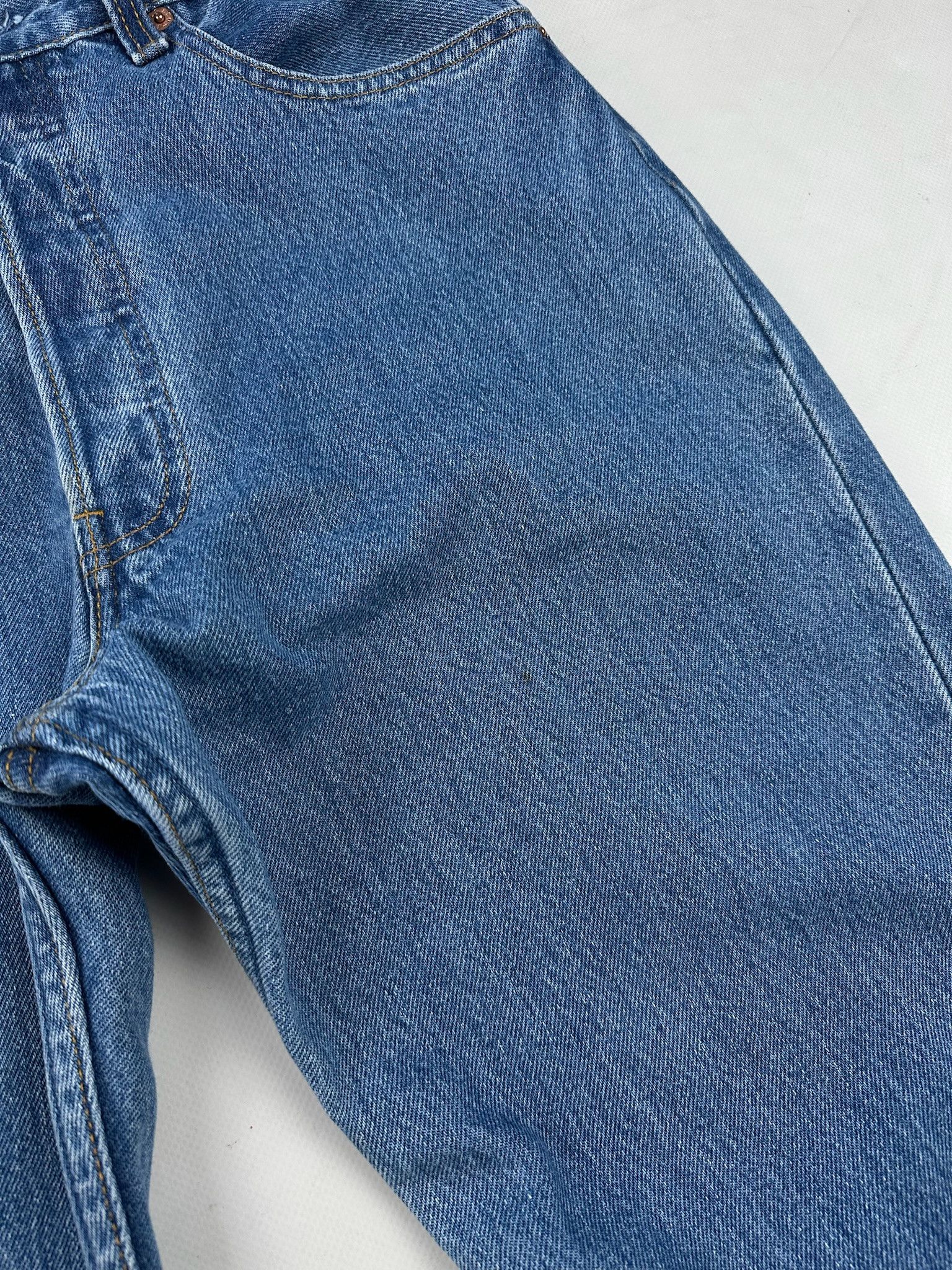 Levi's 90s Vintage Levis 501 Jeans blue washed Size US 32 / EU 48 - 7 Thumbnail
