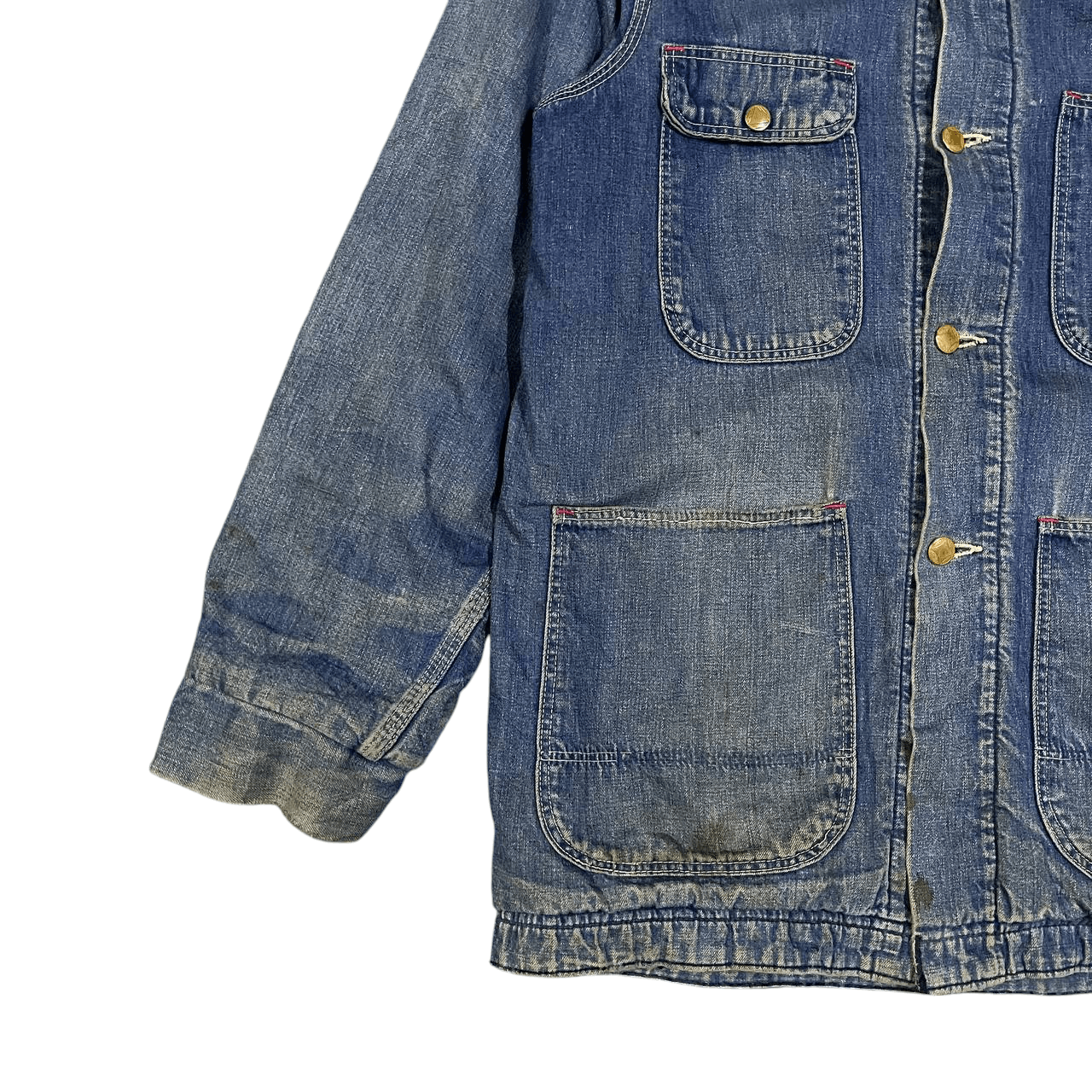 Sears Vintage 50's Sears Blanket Lined Denim Chore Jacket Size US M / EU 48-50 / 2 - 3 Thumbnail
