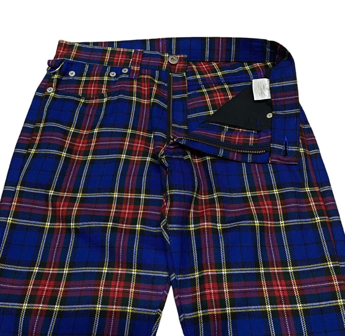14th Addiction Rare Vintage Sexy Dynamite London Punk Bondage Pants 1990s Size US 28 / EU 44 - 5 Thumbnail