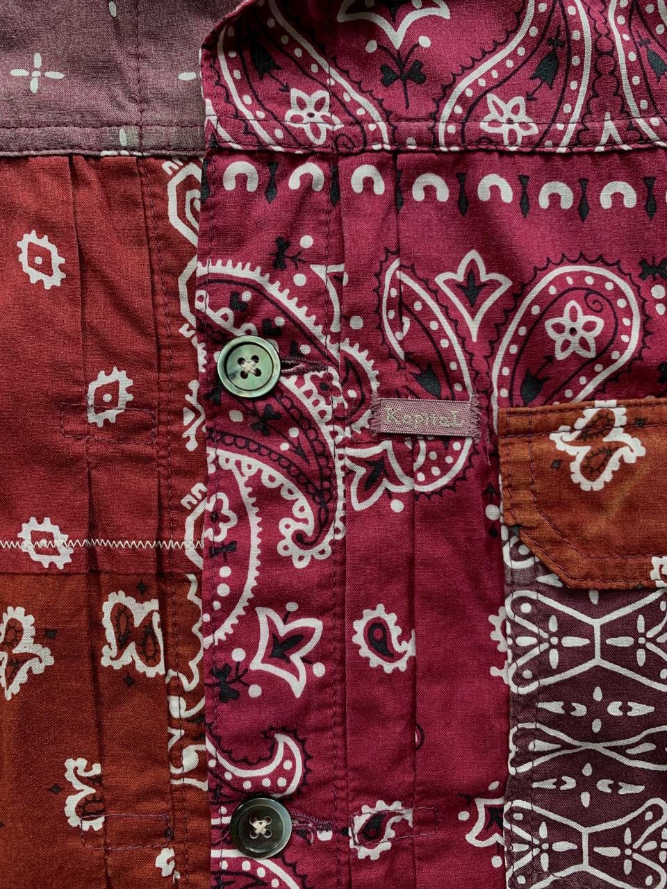Kapital Kountry FREE TAX! Bandana Patchwork Light Jacket Size US XL / EU 56 / 4 - 5 Thumbnail