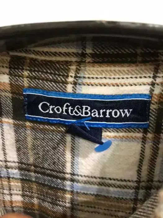 Flannel × Vintage Vintage Croft&Barrow Plaid Tartan Flannel Shirt 👕 Size US M / EU 48-50 / 2 - 3 Thumbnail