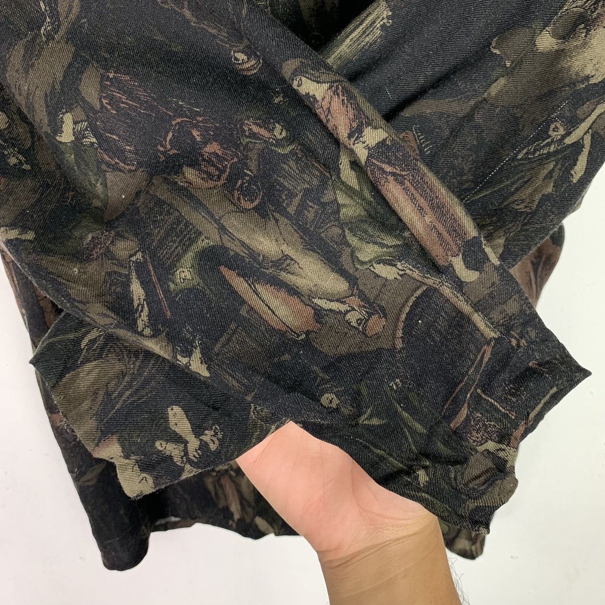 Vintage Vintage Buttop Up Camo Shirt Size US M / EU 48-50 / 2 - 8 Thumbnail