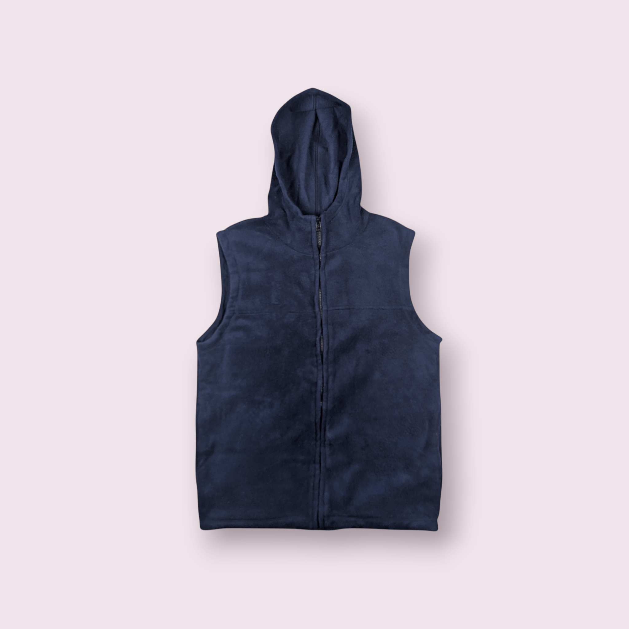 Uniqlo Vintage 90's UNIQLO Fleece Vest Jacket Hoodie Size US M / EU 48-50 / 2 - 1 Thumbnail