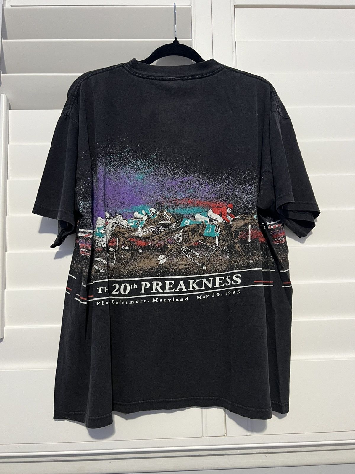 Vintage HORSE RACING Size US XL / EU 56 / 4 - 2 Thumbnail