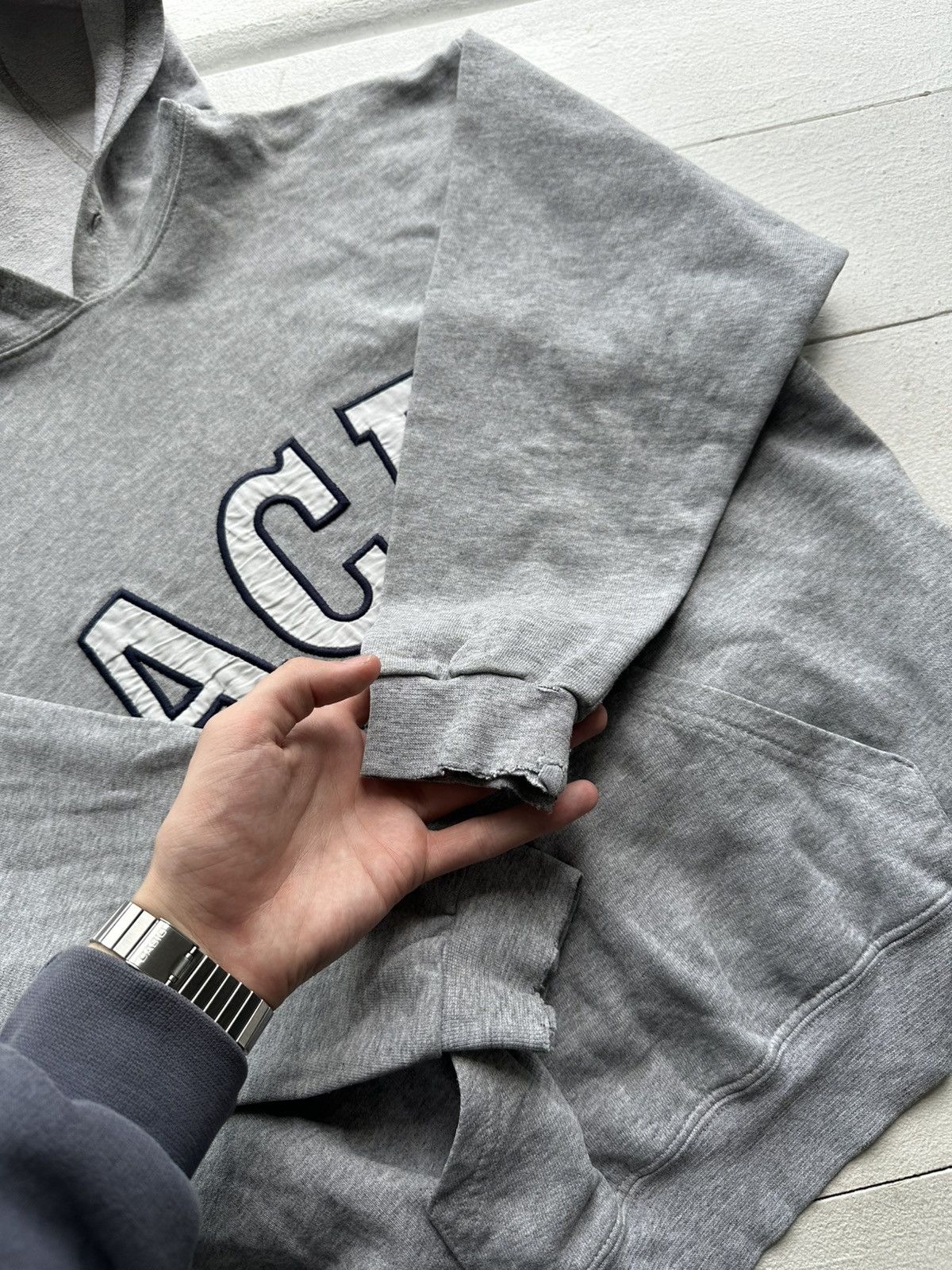Other 🚨CRAZY ACE AUTHENTIC SPORTS DISTRESSED BIG LOGO Size US XS / EU 42 / 0 - 5 Thumbnail