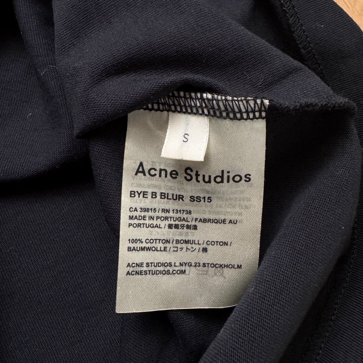 Acne Studios Acne Studios Bye B Blur SS15 Sleeves Shirt Tank Top Size US S / EU 44-46 / 1 - 6 Thumbnail