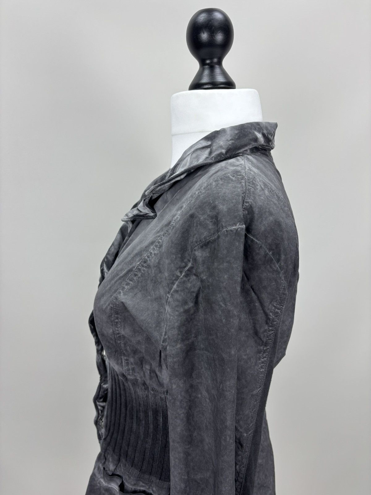 Rundholz Womens blazer jacket Barbara Speer Size 2 Color Gray Size S / US 4 / IT 40 - 9 Thumbnail