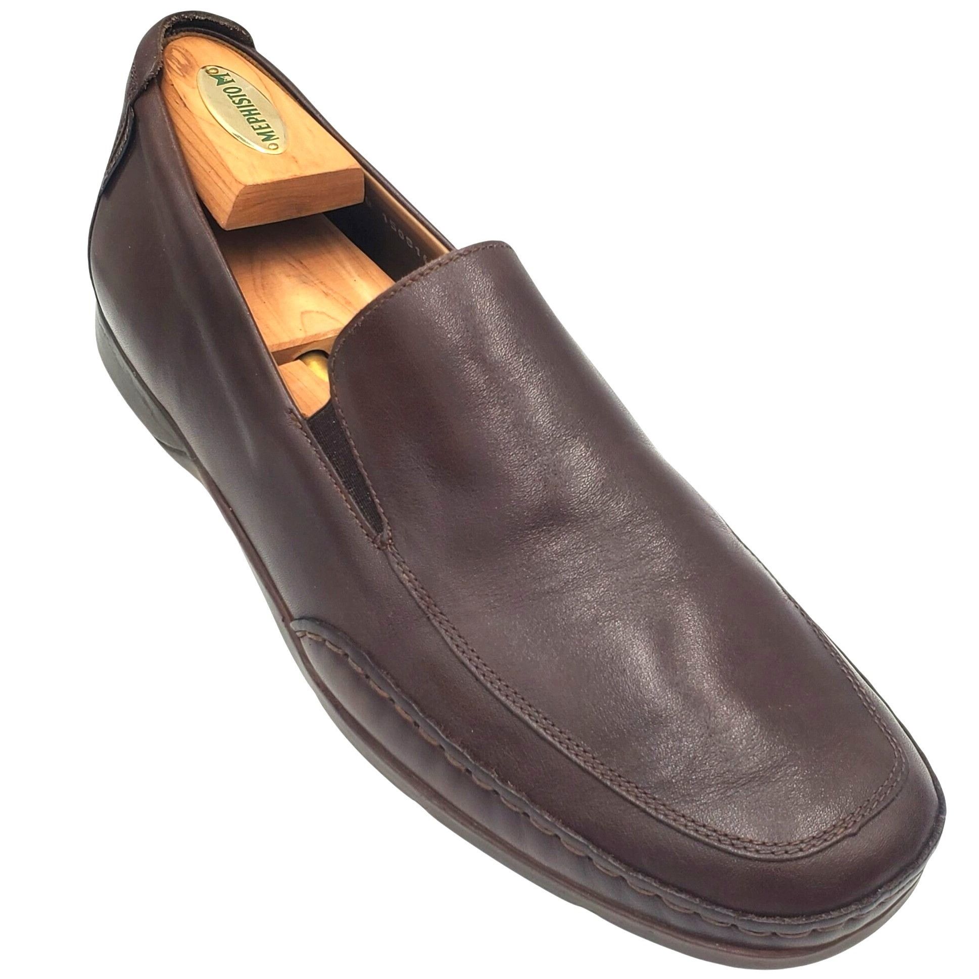 Mephisto Mephisto Edlef Men's size 11 Brown Full Grain Leather Loafer Size US 11 / EU 44 - 1 Thumbnail