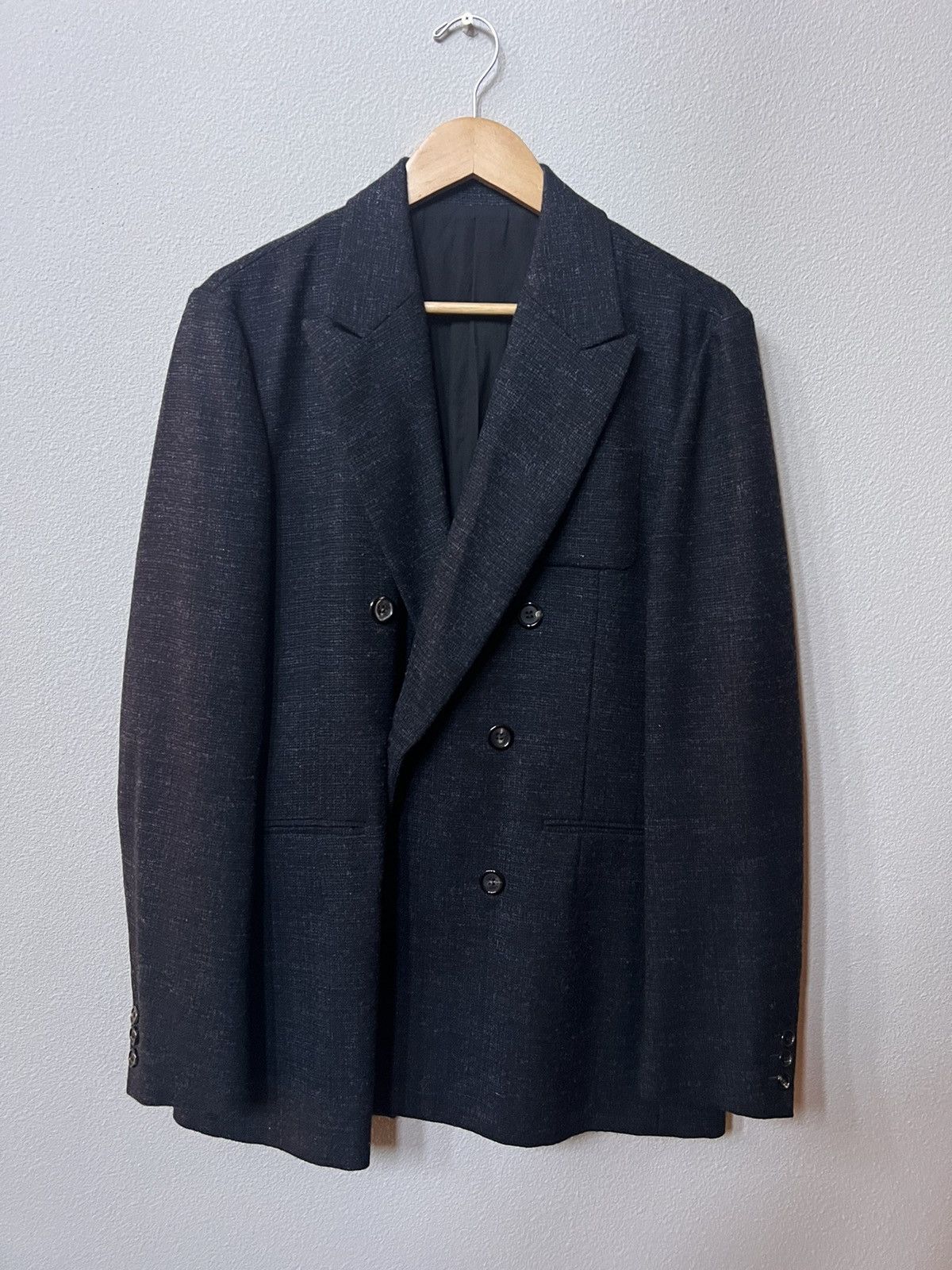 Undercover Double breasted blazer size 4 charcoal Size US XL / EU 56 / 4 - 1 Thumbnail