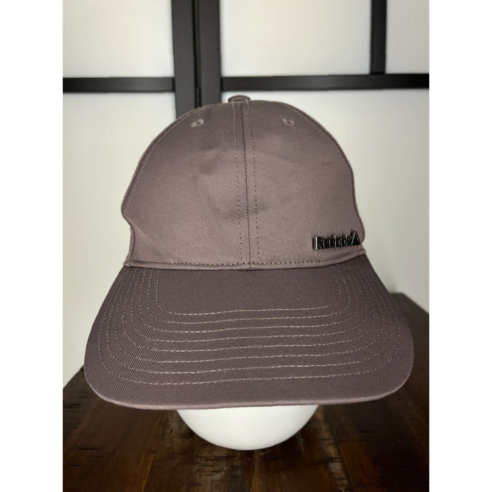Reebok Reebok Hat Cap Baseball Cap Unisex Adults One Size Gray Purple Metal Logo Cotton Polyester Adjustable Lightweight Twill Star Logo Outdoor Size ONE SIZE - 2 Thumbnail