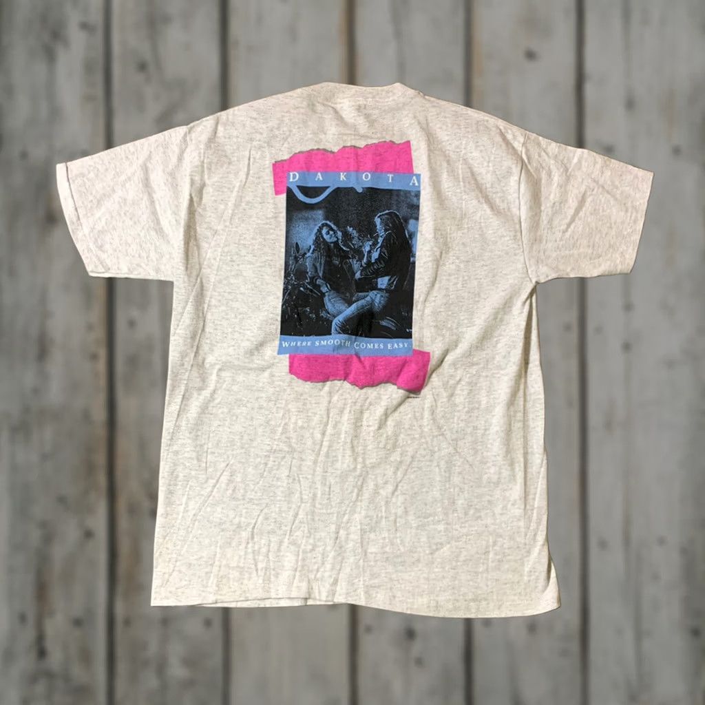 Vintage VINTAGE 90s Dakota Cigarettes Single Stitch T Shirt Gray XL Mens Size US XL / EU 56 / 4 - 1 Thumbnail