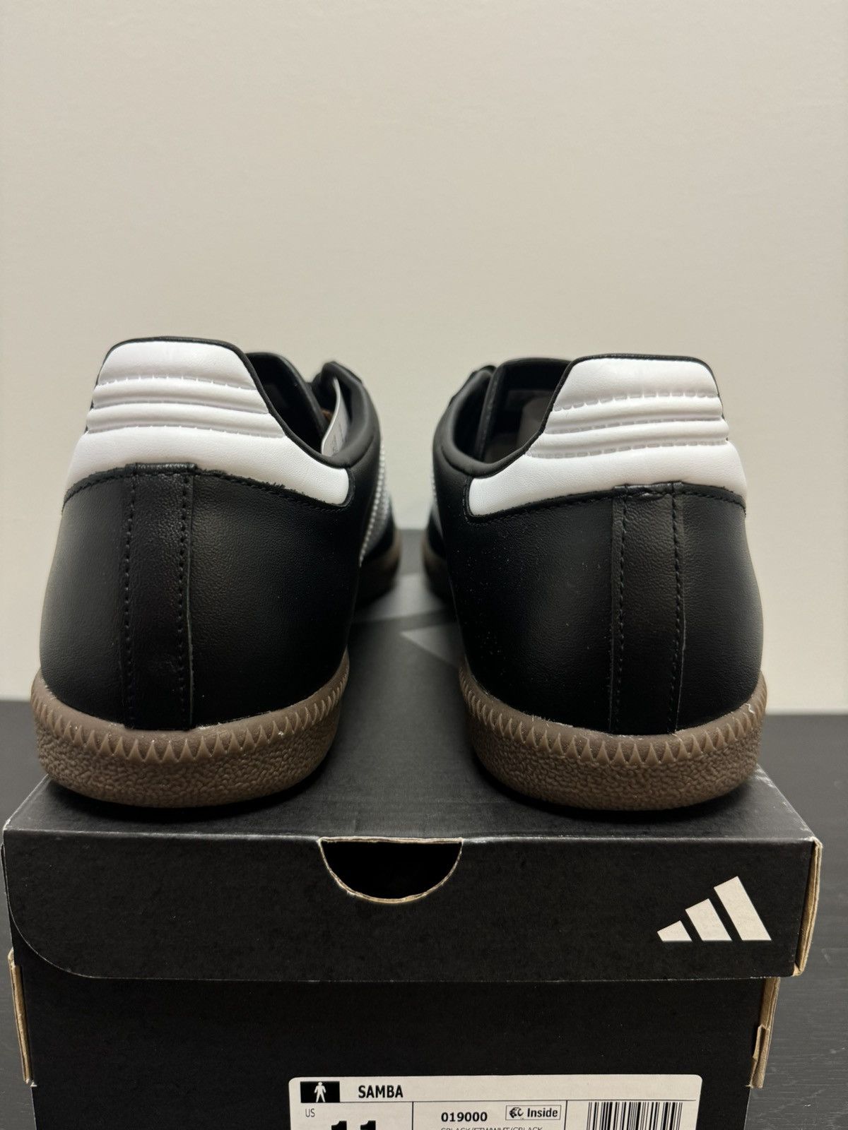 Adidas Adidas samba leather black Size US 11 / EU 44 - 4 Thumbnail