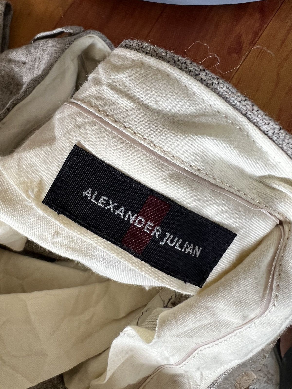 Alexander Julian Alexander Julian Wool Baggy Pant Size US 31 - 7 Thumbnail