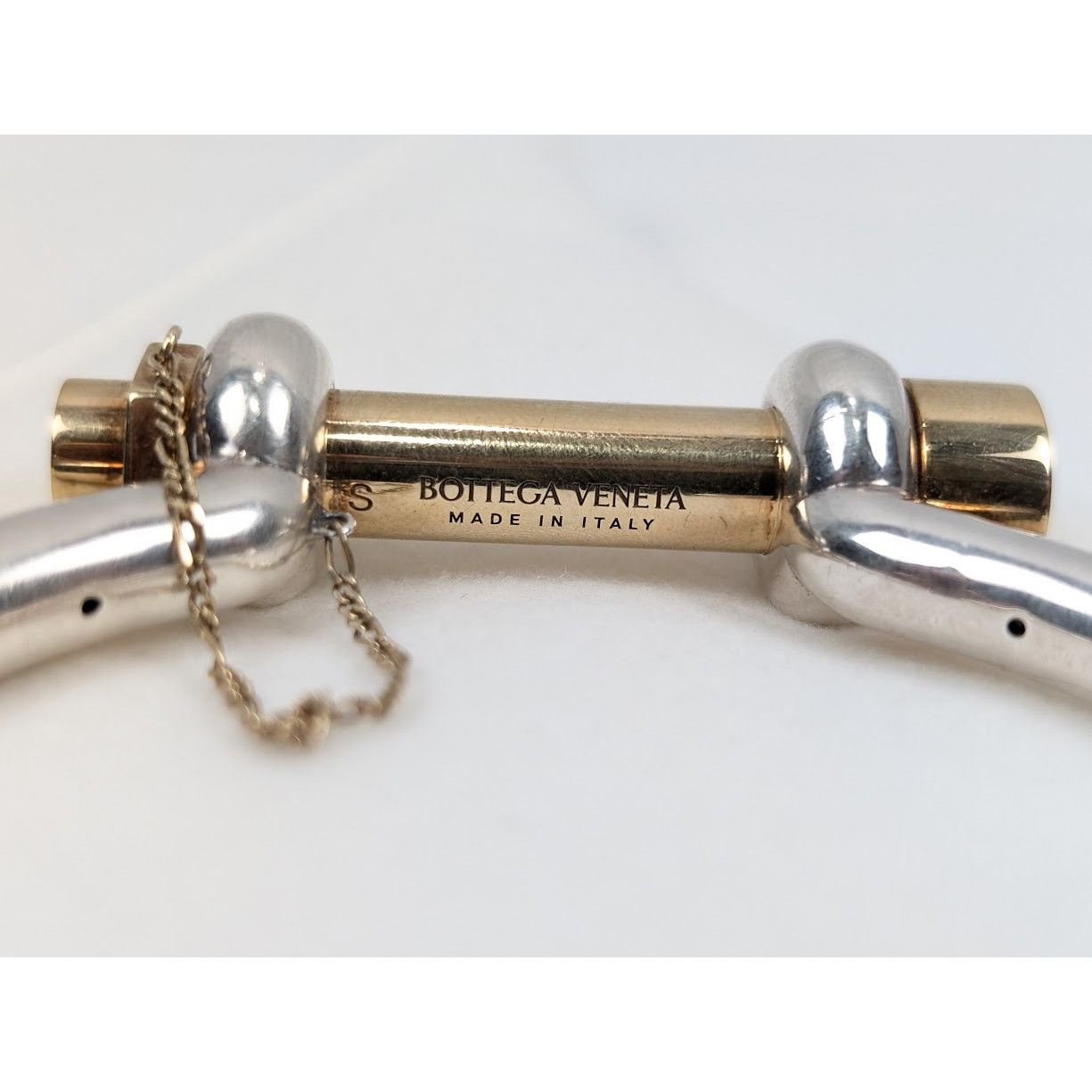 Bottega Veneta o1rshd1 Size: S / Sterling Bracelet in Silver/Yellow Gold Size ONE SIZE - 7 Thumbnail