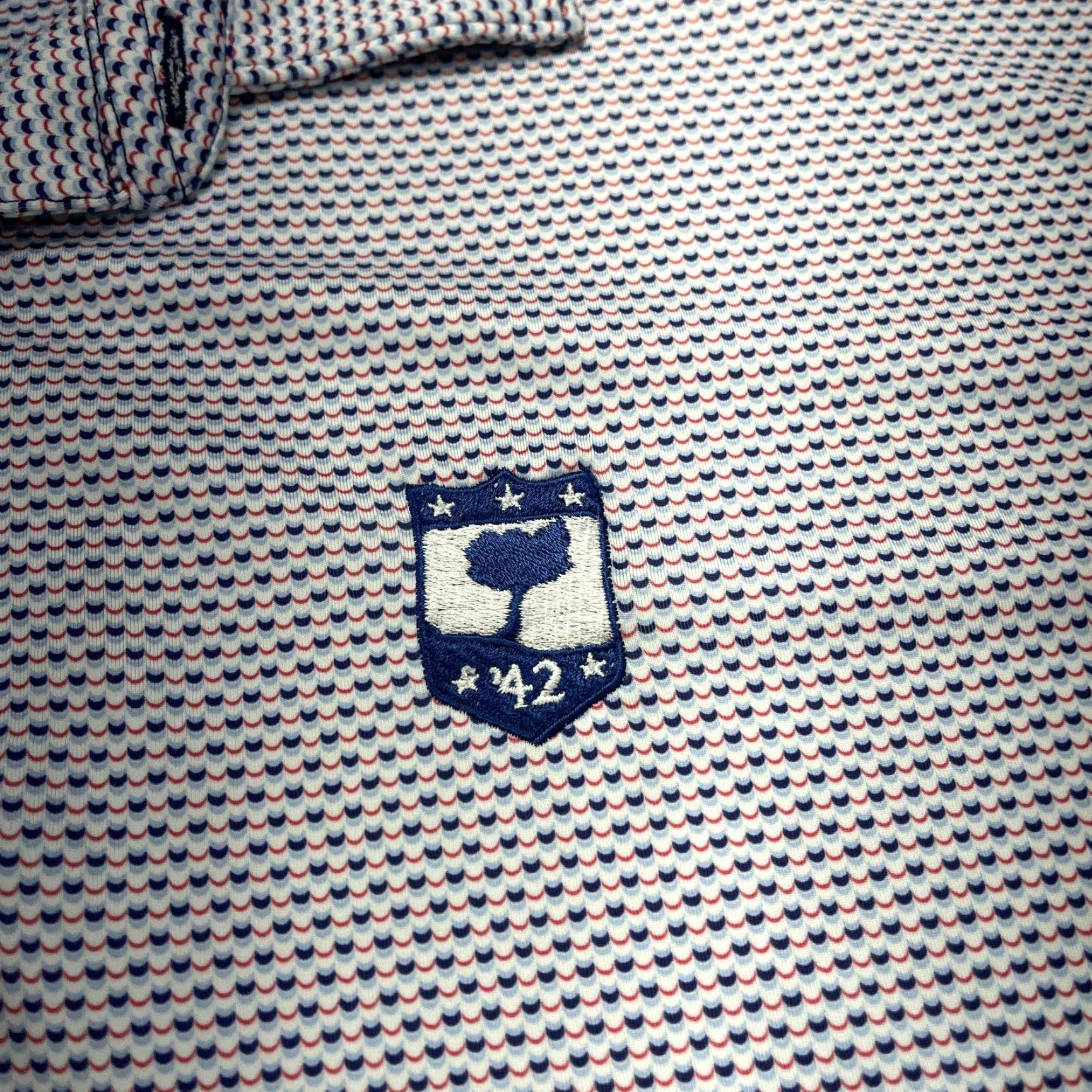 Peter Millar Peter Millar Polo Shirt Mens XL White Logo Golf Summer Comfort Ridgemoor Size US XL / EU 56 / 4 - 3 Thumbnail