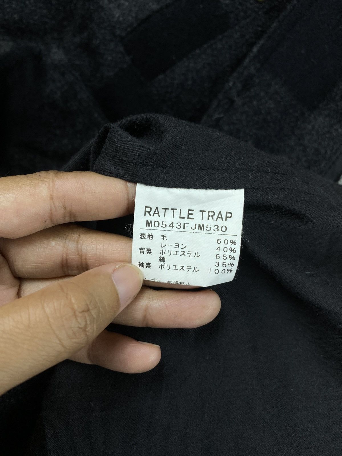Woolrich Woolen Mills 🔥Vintge Woolrich X Rattle Trap Grey Checked Wool Jacket Size US M / EU 48-50 / 2 - 14 Thumbnail