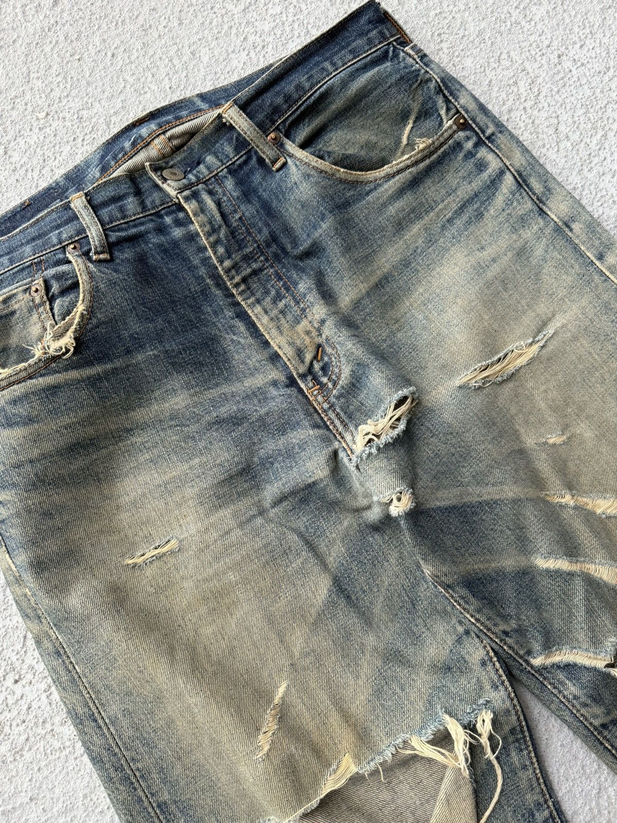 Levi's Vintage Clothing Levi’s 502 Selvedge Japanese Repro Jeans Size US 34 / EU 50 - 3 Thumbnail