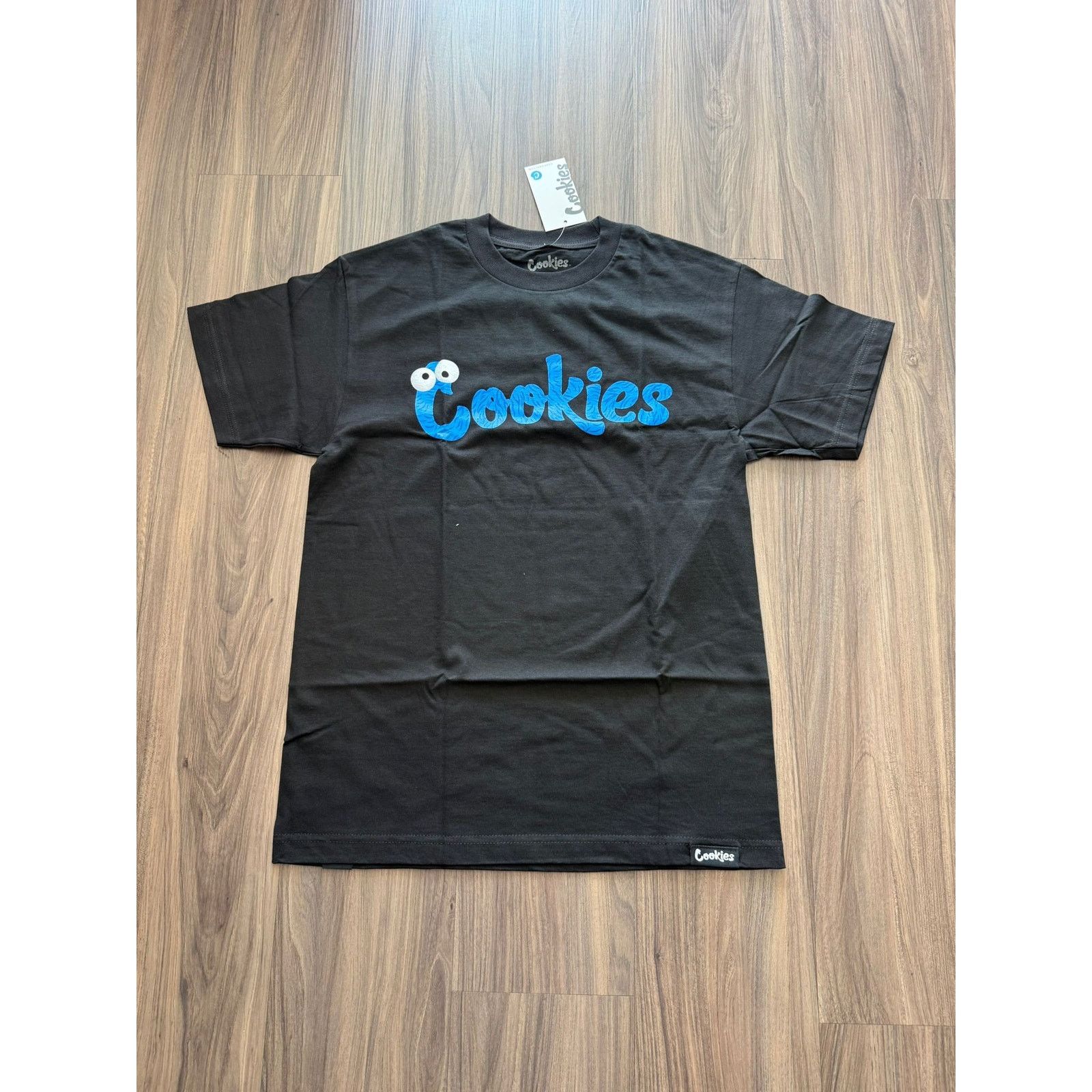 Cookies Cookies Cookie Monster Logo T-Shirt Black Blue Graphic Tee Size US M / EU 48-50 / 2 - 1 Thumbnail