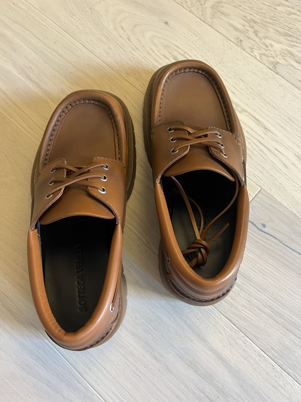 Bottega Veneta 🔥$1.5K VALUE🔥Haddock Boat Shoes Size US 9 / EU 42 - 7 Thumbnail