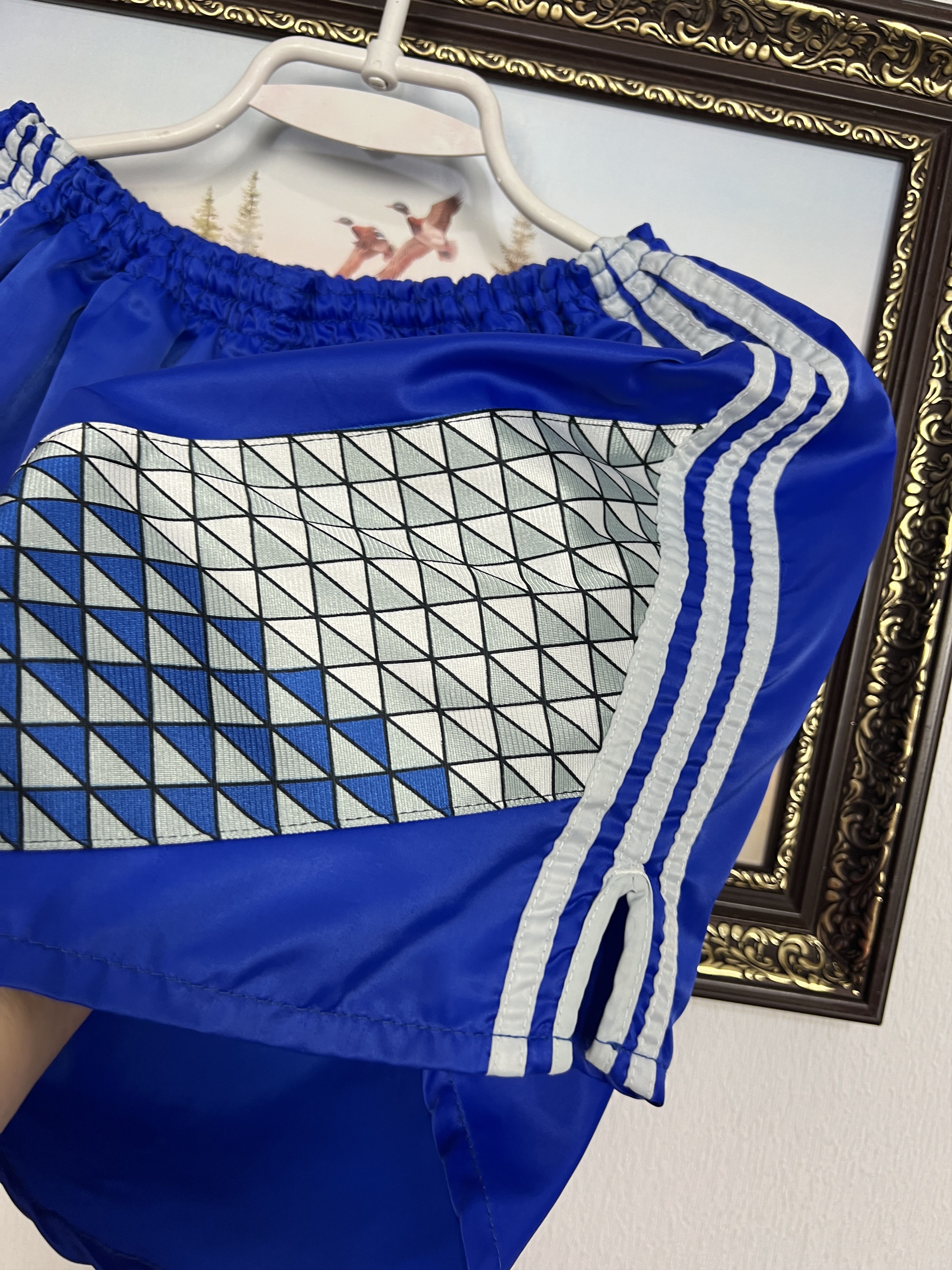 Adidas Vintage 90's Nylon Run Athletic Shorts Sport Hype Rare Size US 32 / EU 48 - 4 Thumbnail