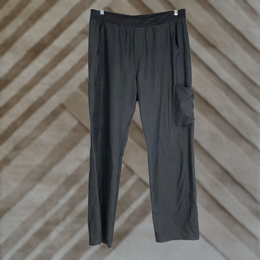 Vintage FIGS Mens XL T2001 Technical Scrub Pants Heather Charcoal Grey Cargo Multi-Pocket Size US 36 / EU 52 - 1 Thumbnail