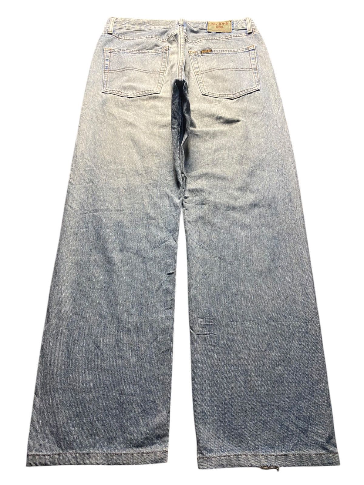 Big John 90s Big john Waist 30 Faded Wash Baggy Jeans Size US 30 / EU 46 - 2 Thumbnail