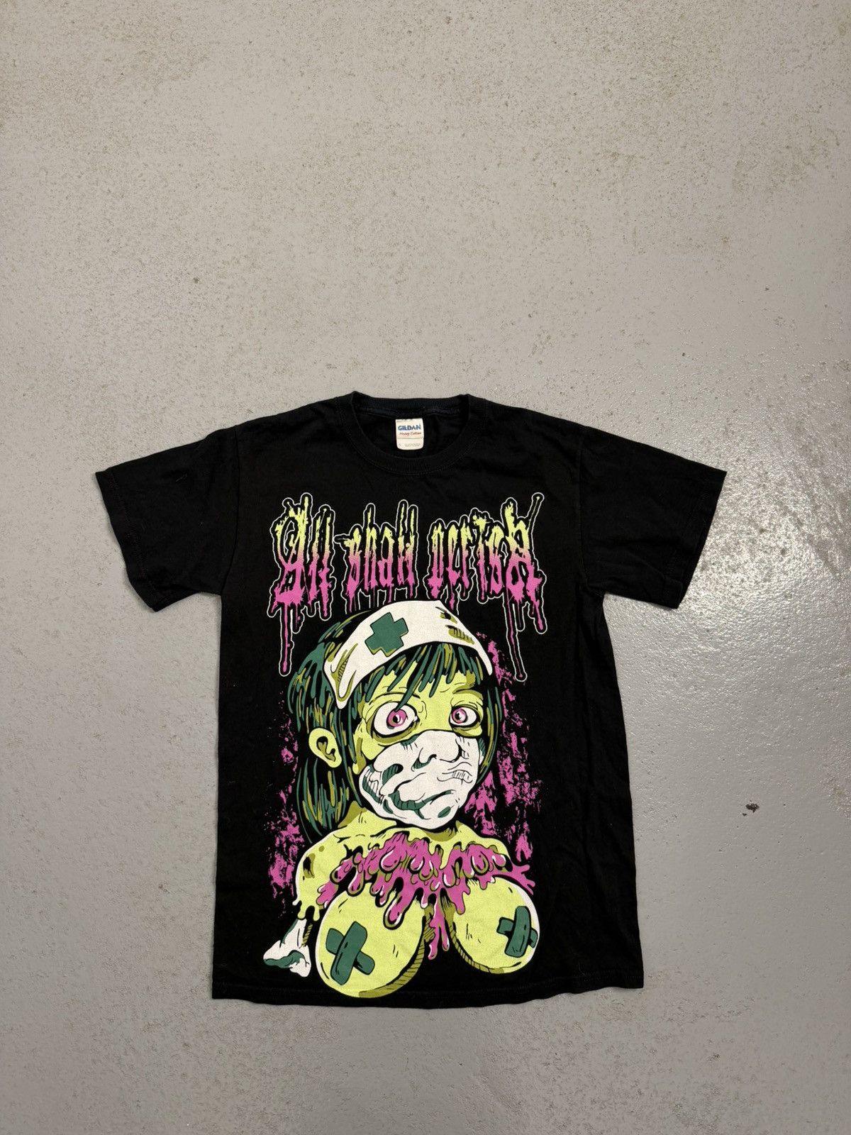All Shall Perish Zombie Nurse Rock Band T-Shirt