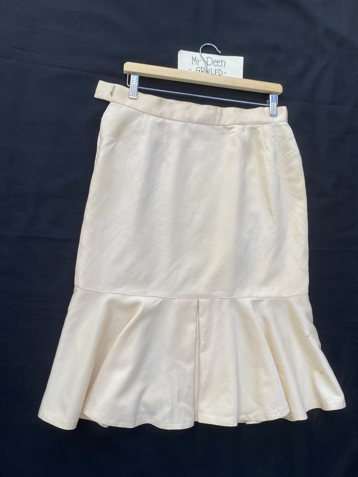 Christian Dior Monsieur Rare Vintage Christian Dior Pret-a-Porter Midi Skirt Size 29" - 16 Thumbnail