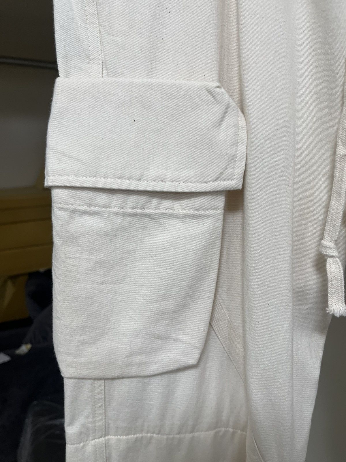 Greg Lauren Greg Lauren cropped Twill Cargo Pant Sz 2 Size US 32 / EU 48 - 4 Thumbnail