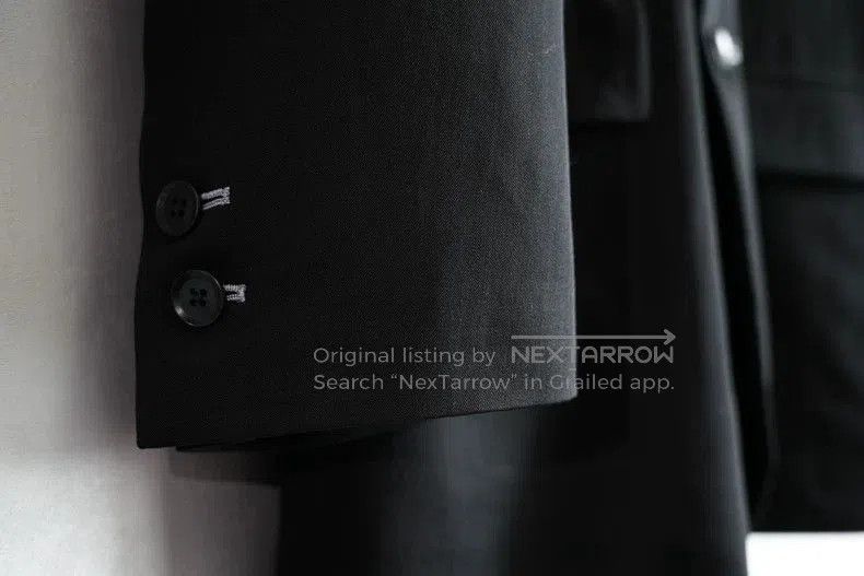 Yohji Yamamoto Yohji Yamamoto 03SS Wool Embroidery Jacket. Size US S / EU 44-46 / 1 - 7 Thumbnail