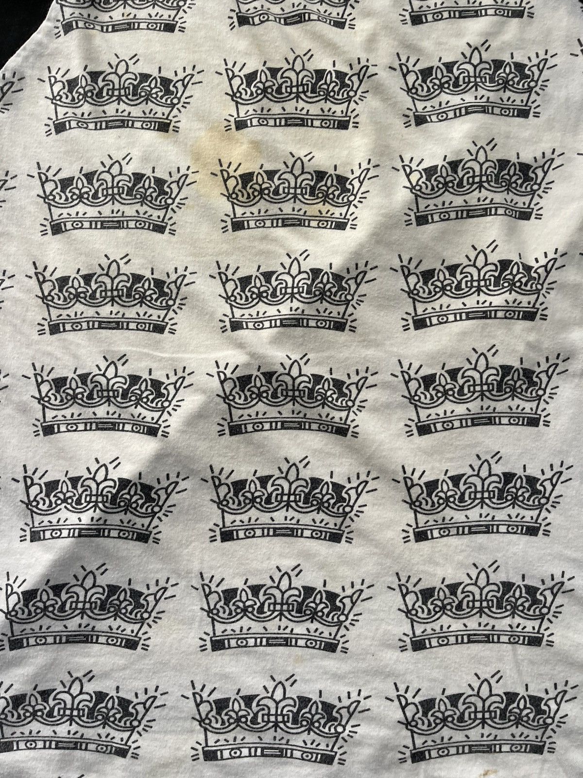 Stussy VINTAGE STUSSY CROWN DESIGN STYLE RAGLAN TEE VERY RARE Size US M / EU 48-50 / 2 - 3 Thumbnail
