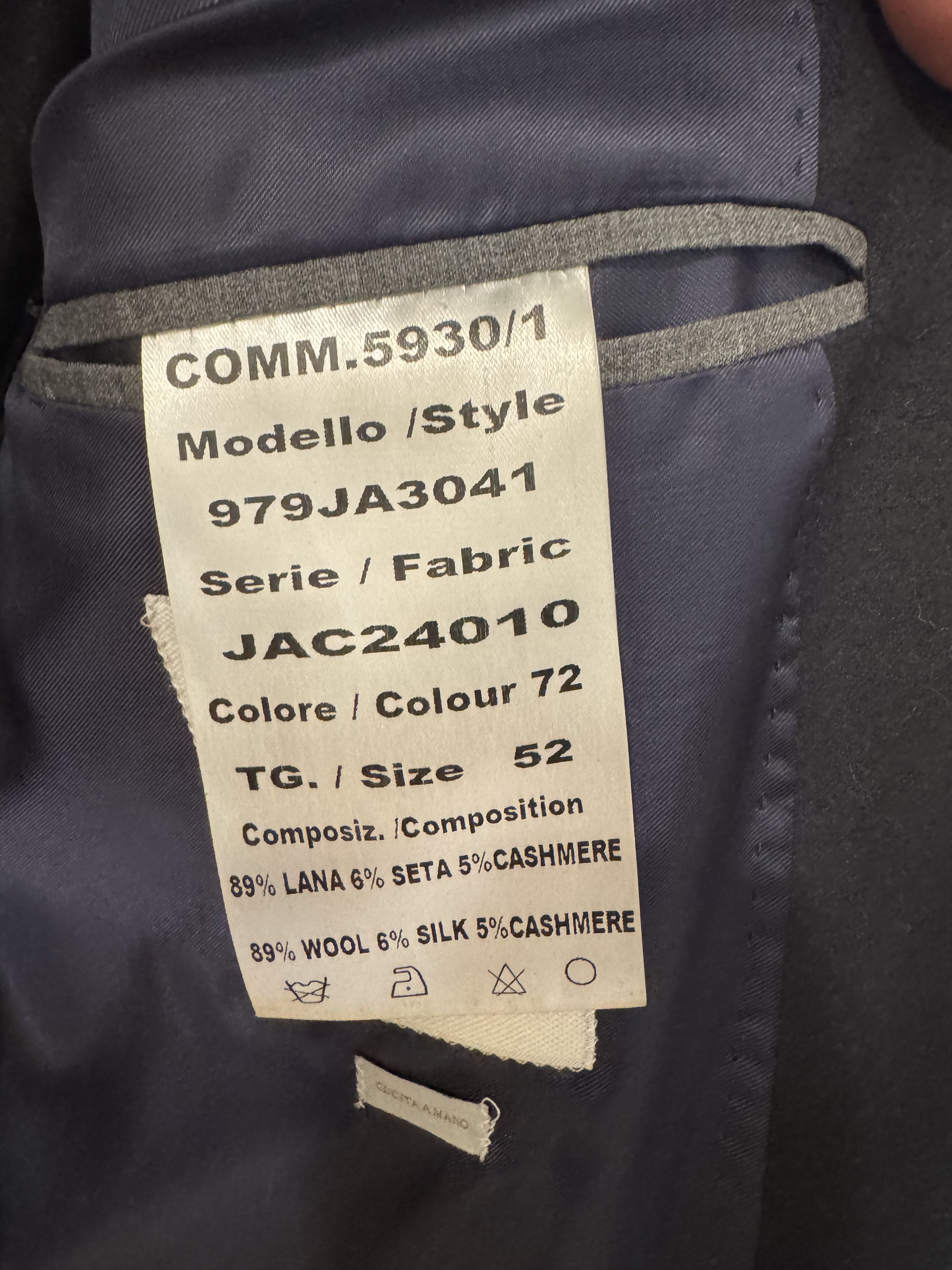 Eleventy Navy Eleventy Platinum Blazer Size 42R - 7 Thumbnail