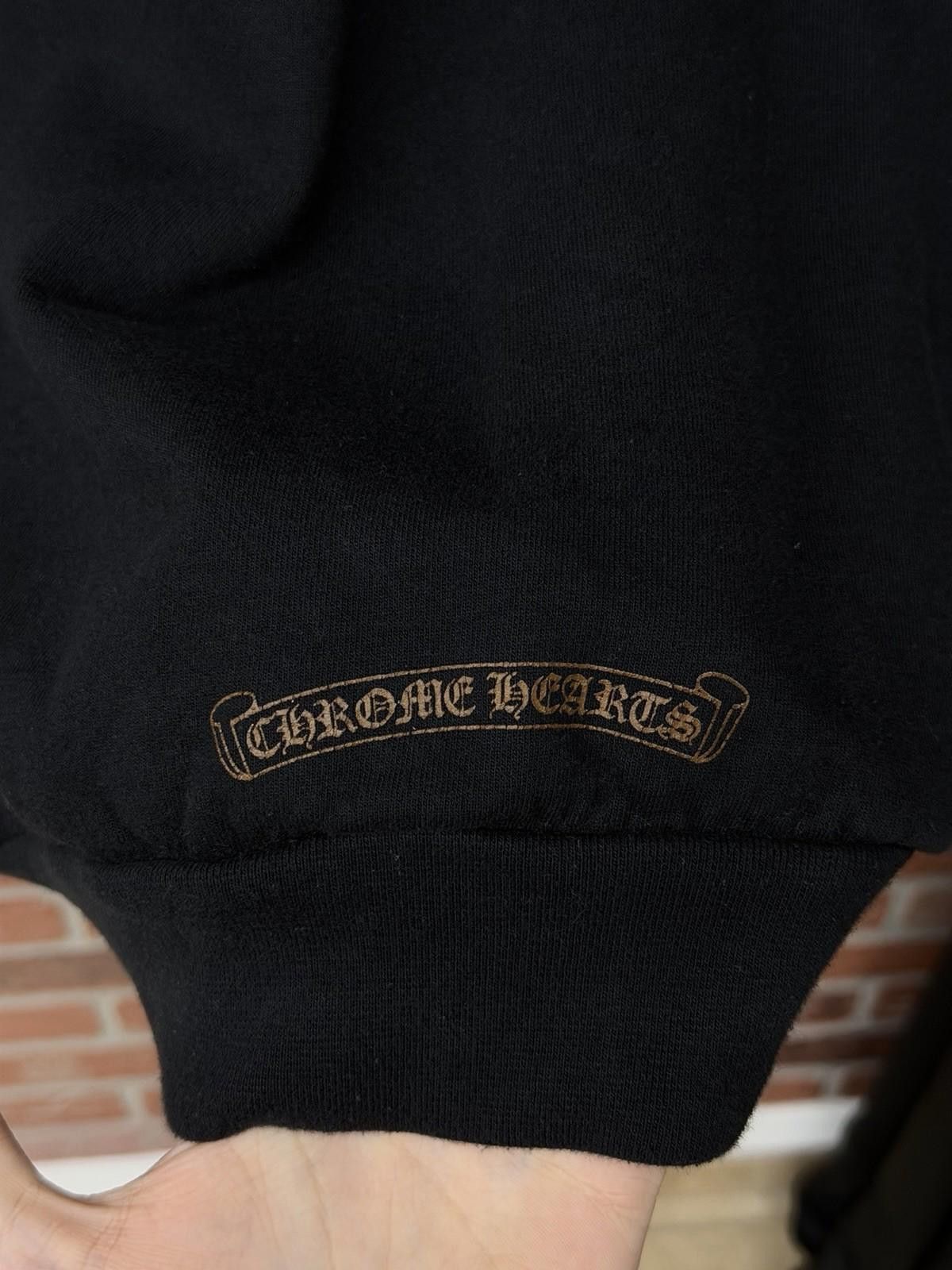 Chrome Hearts Medium - Authentic Chrome Hearts Mens Black Brown Hoodie Size US M / EU 48-50 / 2 - 6 Thumbnail