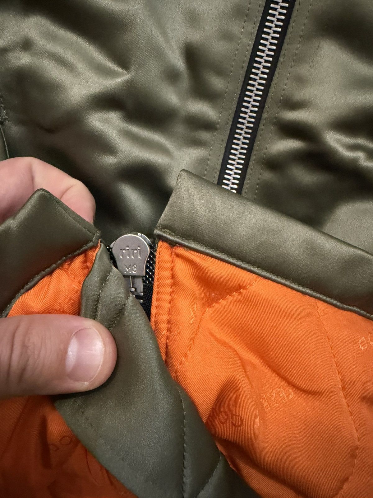 Fear of God Fear of God 5th Collection Satin Hooded Bomber size XL Size US XL / EU 56 / 4 - 2 Thumbnail