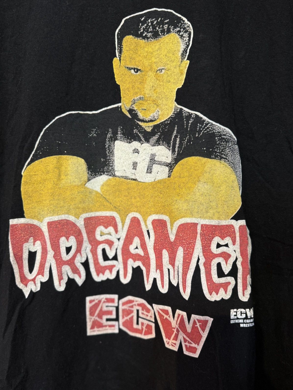 Rap Tees × Vintage × WCW/nWo Dreamer ECW Wrestling Vintage Concert Rap Rock Band T-Shirt Size US XL / EU 56 / 4 - 3 Thumbnail