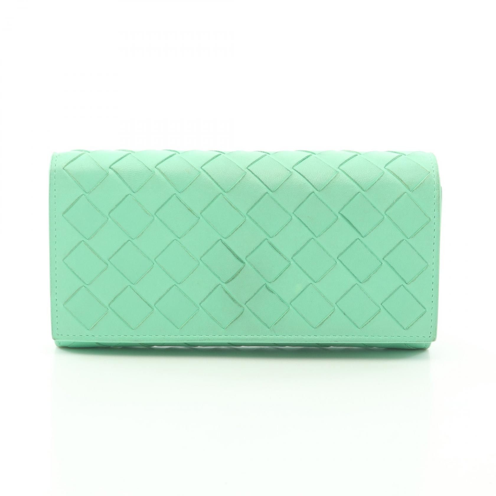 Bottega Veneta Bottega Veneta Bottega Veneta Intrecciato Leather Long Bifold Wallet Leather Long Wallet DUTY FREE for USA Size ONE SIZE - 1 Thumbnail
