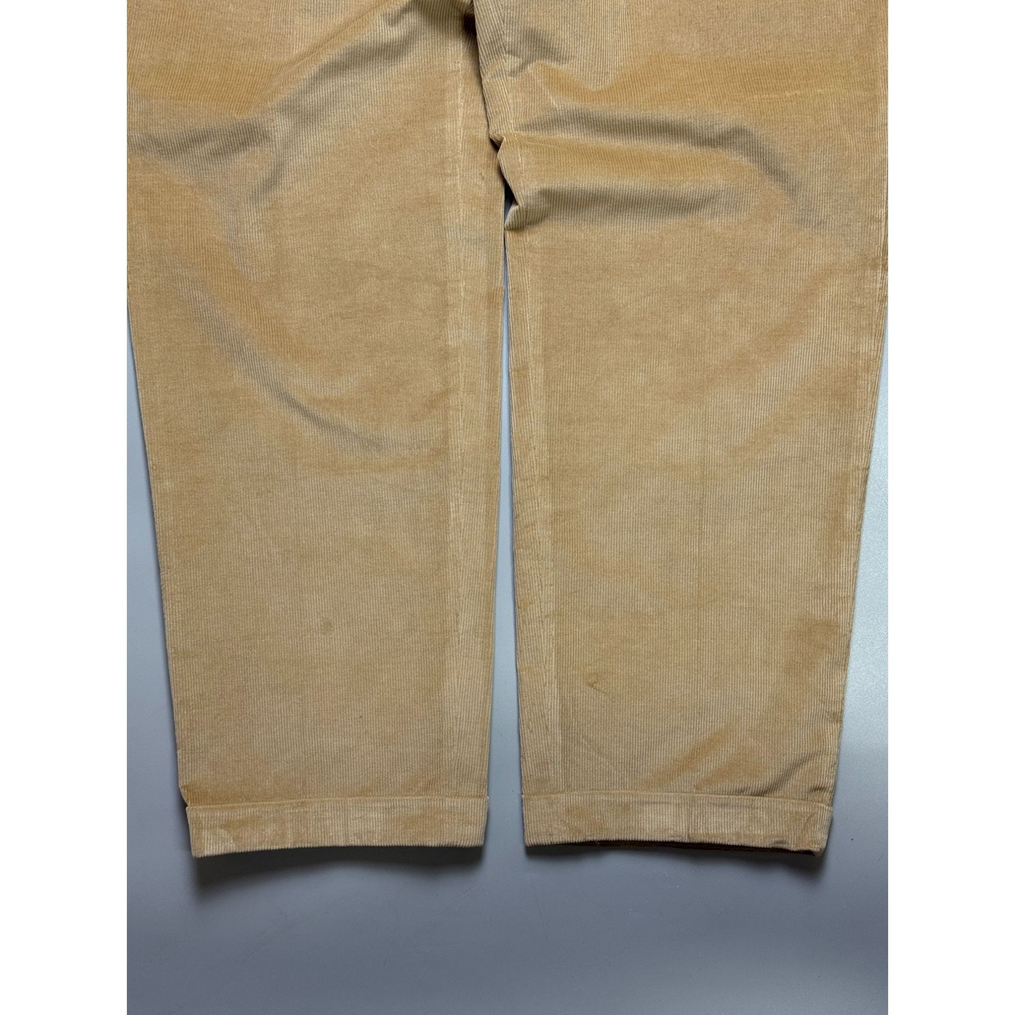 Brioni Brioni Canazei Beige Corduroy Trousers Pants (Y1132) Size US 38 / EU 54 - 2 Thumbnail