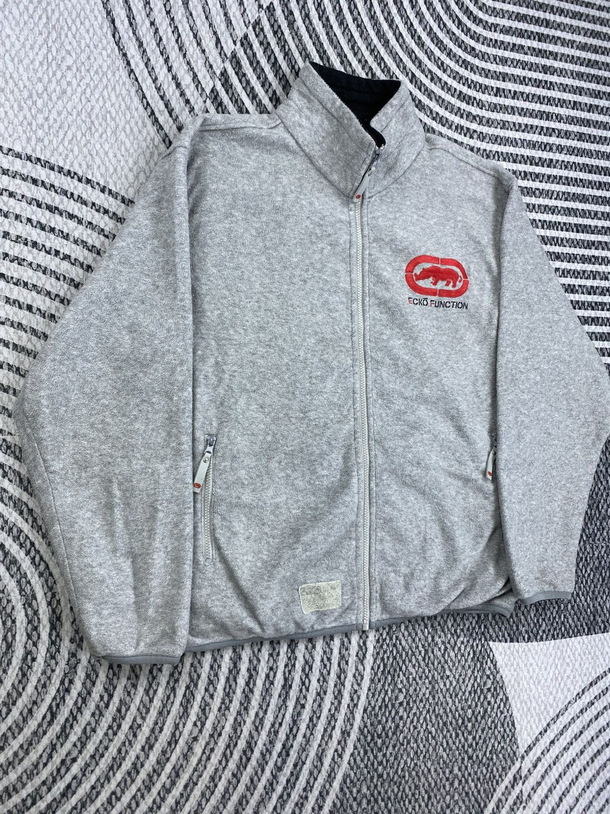 Ecko Unltd. Vintage Ecko Untld Function Fleece Zipper Sweater Size US XL / EU 56 / 4 - 3 Thumbnail