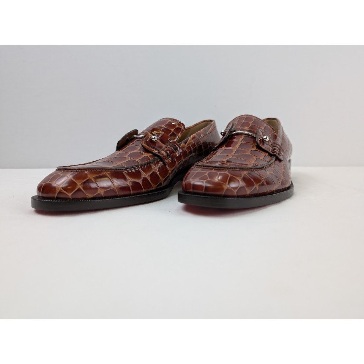 Christian Louboutin o1rshd1 Chambelimoc Flat Shoes in Brown Size US 9.5 / EU 42-43 - 6 Thumbnail