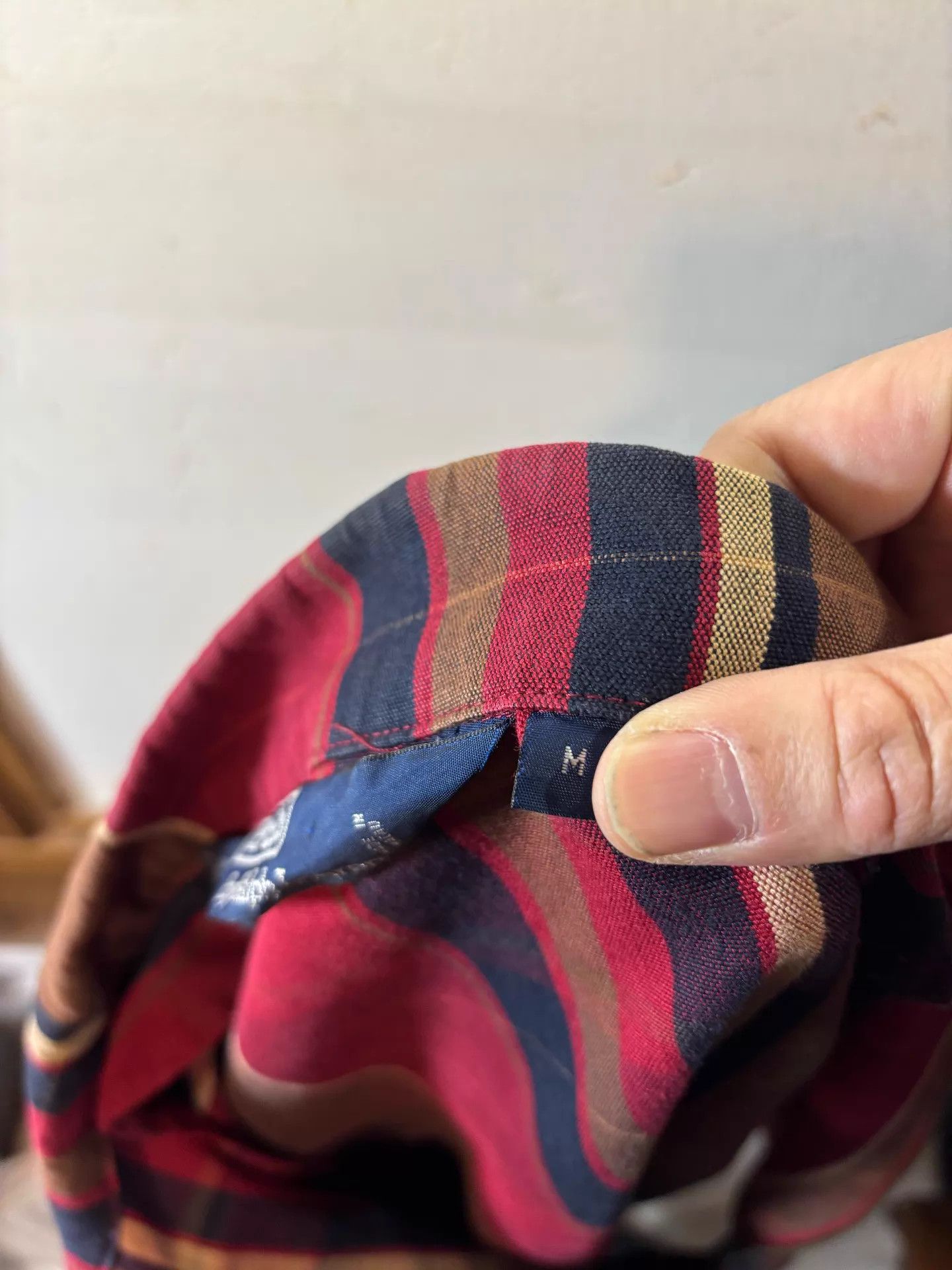 Polo Ralph Lauren Polo RL Vintage 90s Red Plaid Short Wide M Jacket Size US M / EU 48-50 / 2 - 7 Thumbnail