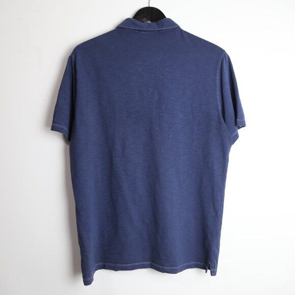 Robert Barakett Robert Barakett Dunlevy Cotton Polo Navy Blue Collared Shirt Size US M / EU 48-50 / 2 - 5 Thumbnail