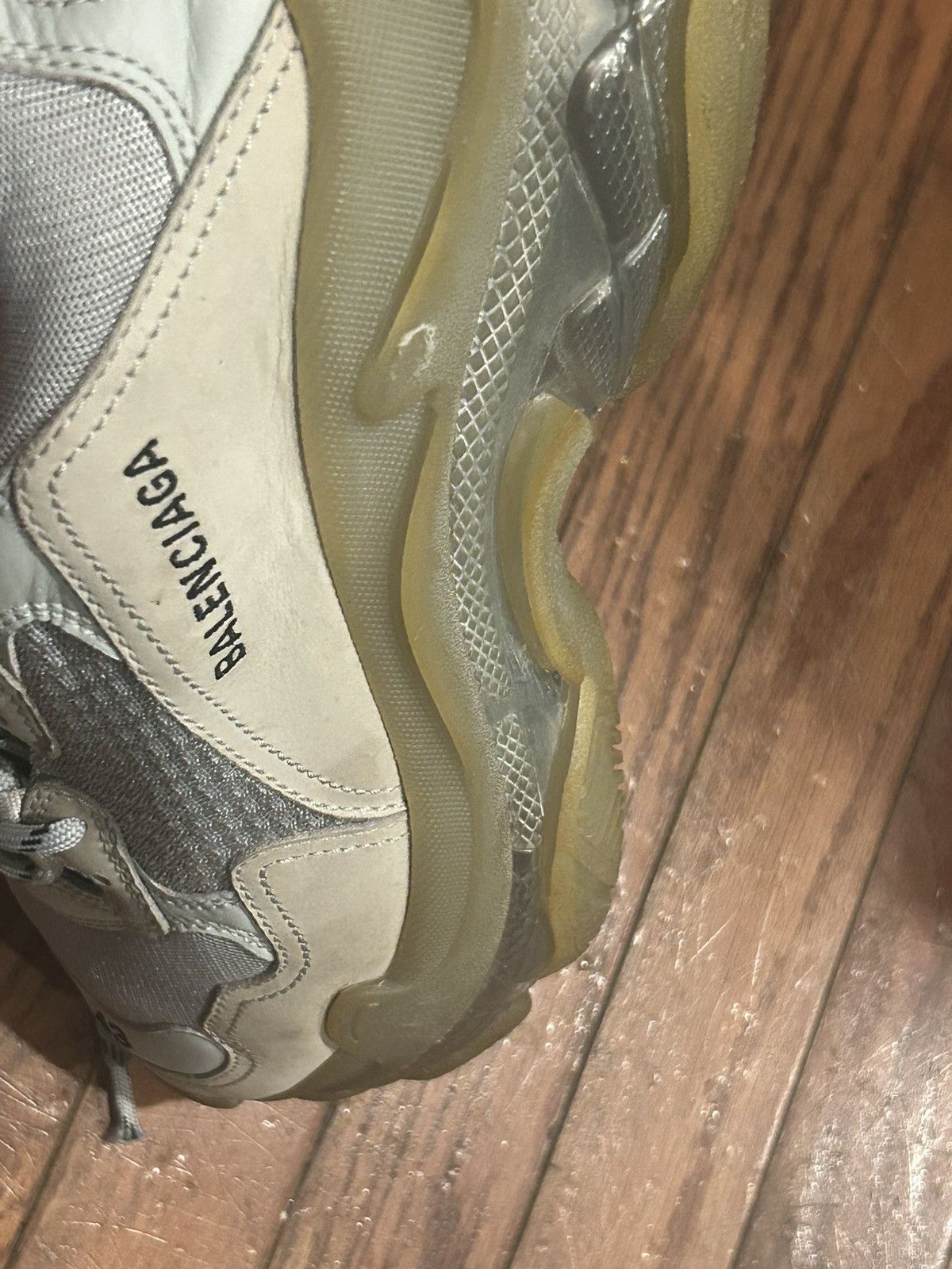 Balenciaga Triple S Clear Sole LAST DROP MF STEAL Size US 10 / EU 43 - 14 Thumbnail