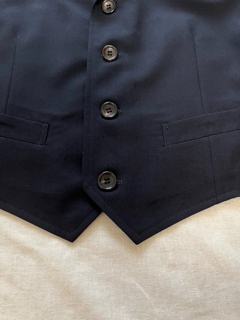 Comme des Garcons Comme des Garcons Navy blue wool suit jacket Size M / US 6-8 / IT 42-44 - 5 Thumbnail