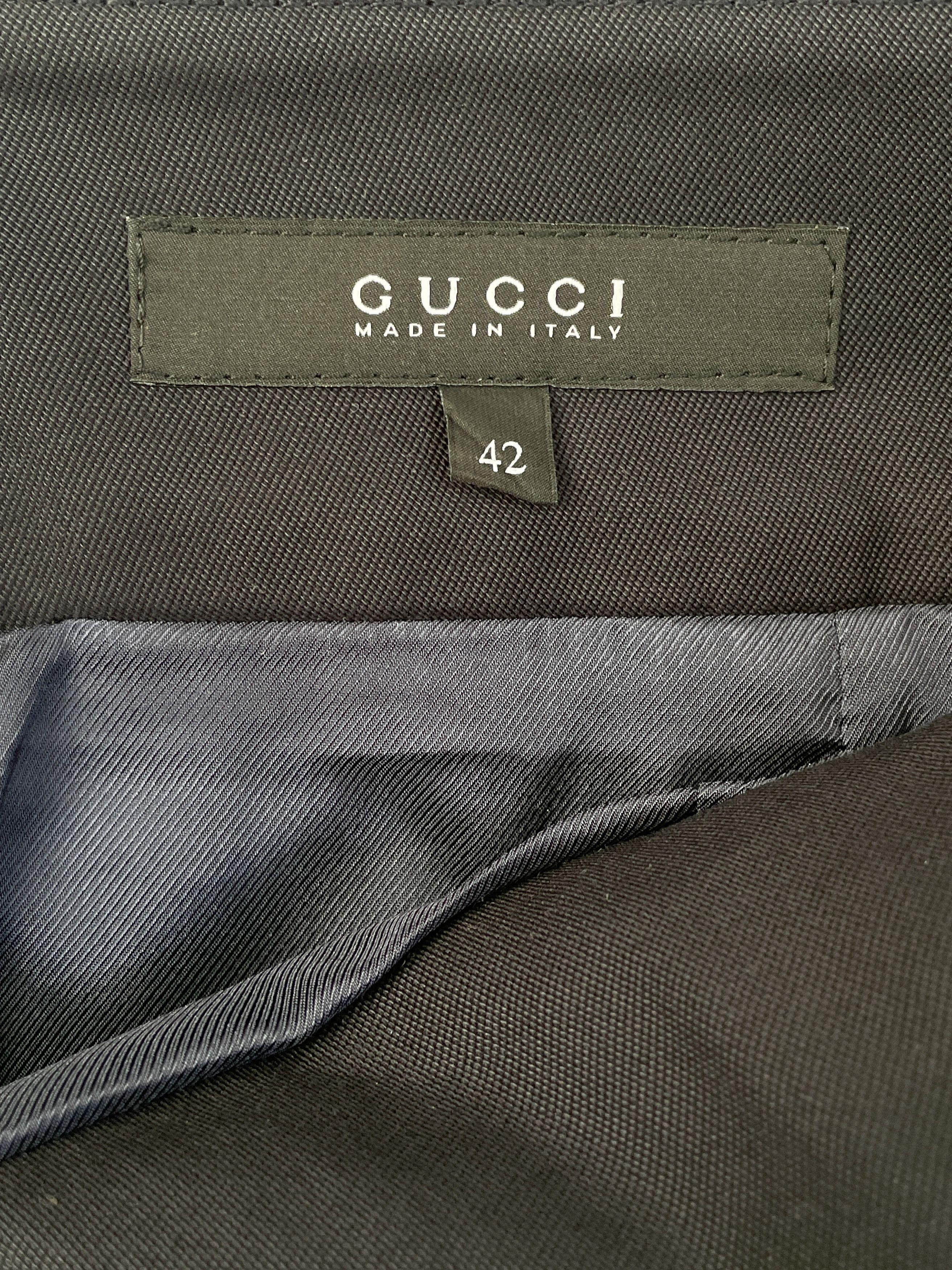 Gucci navy skirt Size 28" / US 6 / IT 42 - 7 Thumbnail